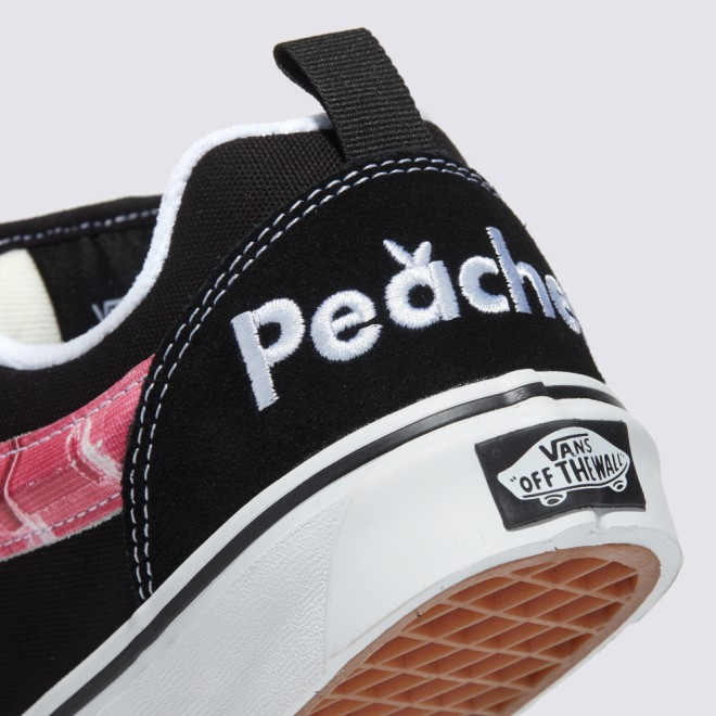 Giày Vans x Peaches. Knu Skool New School 'Black Pink' VN0009QCB9P1