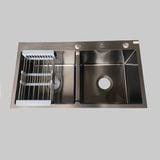 Chậu  Rửa  Bát 2 Hố Cân  Inox 304 - C _8245N
