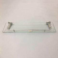 Bộ kệ kính lan can đôi inox 304  - VT709