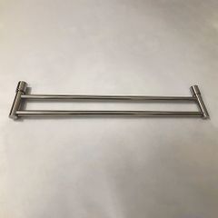 Vắt khăn đôi đế trụ Inox 304 - VK613