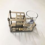 Kệ cốc đơn vuông Inox - KC600