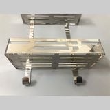 Kệ thẳng tấm 2 tầng inox 304 - KTT _02