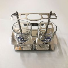 Kệ cốc, bàn chải inox - KC804