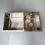 Chậu Rửa Bát 2 Hố Lệch Inox 304 - C_8245C