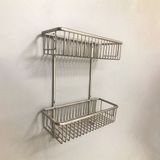 Kệ thẳng lưới 2 tầng inox 304 - KTL_02_34