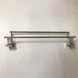 Vắt khăn đôi đế vuông thanh dẹt Inox 304 - VK619