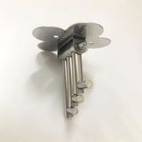 MÓC 3 VẤU NGẮN (3 CHẤU) INOX 304  -  BC 1