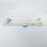 Bộ kệ kính lan can đôi inox 304  - VT709