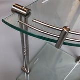Kệ Góc Kính Inox 304 2 Tầng - KGK_02