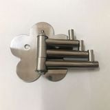 MÓC 3 VẤU NGẮN (3 CHẤU) INOX 304  -  BC 1