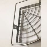 Kệ góc lưới điện giải 1 tầng inox 304 - KDG_01_20