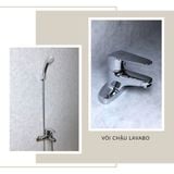 COMBO SEN GẮN TƯỜNG JA 507 + VÒI LAVABO 307