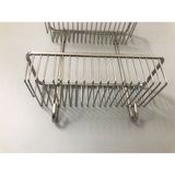Kệ thẳng lưới 2 tầng inox 304 - KTL_02_34