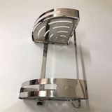 Kệ góc tấm 2 tầng inox 304 RGT_04_25