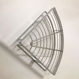 Kệ góc lưới điện giải 1 tầng inox 304 - KDG _01_25