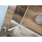 Chậu Rửa Bát 2 Hố Cân Inox 304 - C_8350A