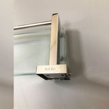 Kệ kính thẳng  đế vuông Inox 304 -  KKT_04