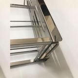 Kệ gia vị tấm đứng 2 tầng inox 304 - KV03