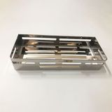 Kệ thẳng tấm 1 tầng inox 304 - KTT _ 01