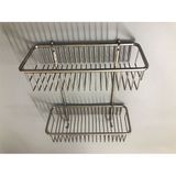 Kệ thẳng lưới 2 tầng inox 304 - KTL_02_34