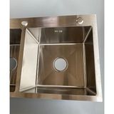 Chậu Rủa Bát 2 Hố Cân Inox 304 - C_8245D