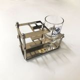 Kệ cốc đơn vuông Inox - KC600