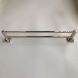 Vắt khăn đôi đế vuông Inox - VK608