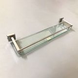 Kệ kính thẳng  đế vuông Inox 304 -  KKT_04