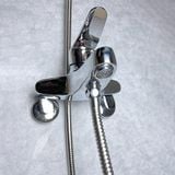 Combo Sen Gắn Tường JA 504 + Vòi Chậu 3 Lỗ Lavabo JA 304