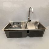 Chậu Rửa Inox Kèm Vòi Rửa Bát - CV8245L - OB214