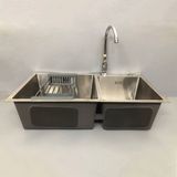 Chậu Rửa Inox Kèm Vòi Rửa Bát - CV8245L - OB514