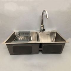 Chậu Rửa Inox Kèm Vòi Rửa Bát - CV8350A - OB214