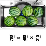 Chậu Rửa Bát Bán Nguyệt 1 Hố Inox 304 C_7848