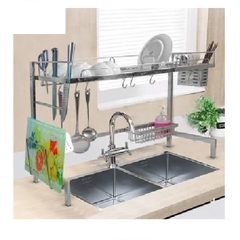 Kệ Bát Đĩa 2 Tầng Đứng Inox 304 - KBD_85