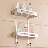 Kệ thẳng tấm 2 tầng inox 304 - KTT_02