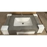 Chậu Lavabo Âm Bàn Đá 2 Tầng Màu Đen