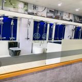 Gương Đèn Led Cảm Ứng Có Sấy Viền Kim Loại 6080