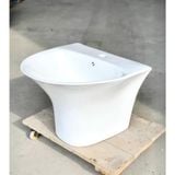 Chậu Lavaba Treo Liền Chân Trắng CH_TT2