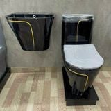 Combo Thiết Bị Vệ Sinh Đen