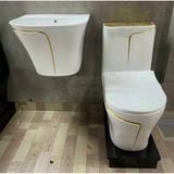 Combo Thiết Bị Vệ Sinh Trắng Tinh Khiết