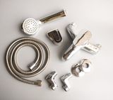 ComBo Sen Gắn Tường JA 505 + Vòi Lavabo 3 Lỗ JA 305 Nóng - Lạnh
