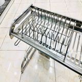 Kệ Bát Đĩa 2 Tầng Đứng Inox 304 - KBD_85