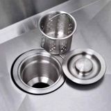 Chậu Rửa Bát 2 Hố Cân Inox 304 - C_9050A