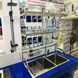 Kệ Bát Đĩa 2 Tầng Đứng Inox 304 - KBD_02_86