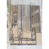 Kệ Bát Đĩa 2 Tầng Đứng Inox 304 - KBD_02_86