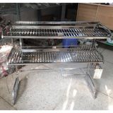 Kệ Bát Đĩa 2 Tầng Đứng Inox 304 - KBD_02_86