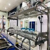 Kệ Bát Đĩa 2 Tầng Đứng Inox 304 - KBD_02_86