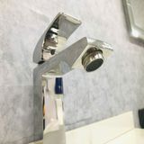 Vòi Chậu Lavabo 1 Lỗ Nóng - Lạnh OB_115