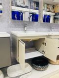 Bộ Tủ Chậu, Gương Đèn Lavavo - TC04