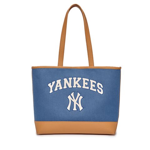 MLB Việt Nam | Túi MLB Varsity Basic Canvas Large Shopping Bag New York Yankees Indigo 3AORL103N-50INS